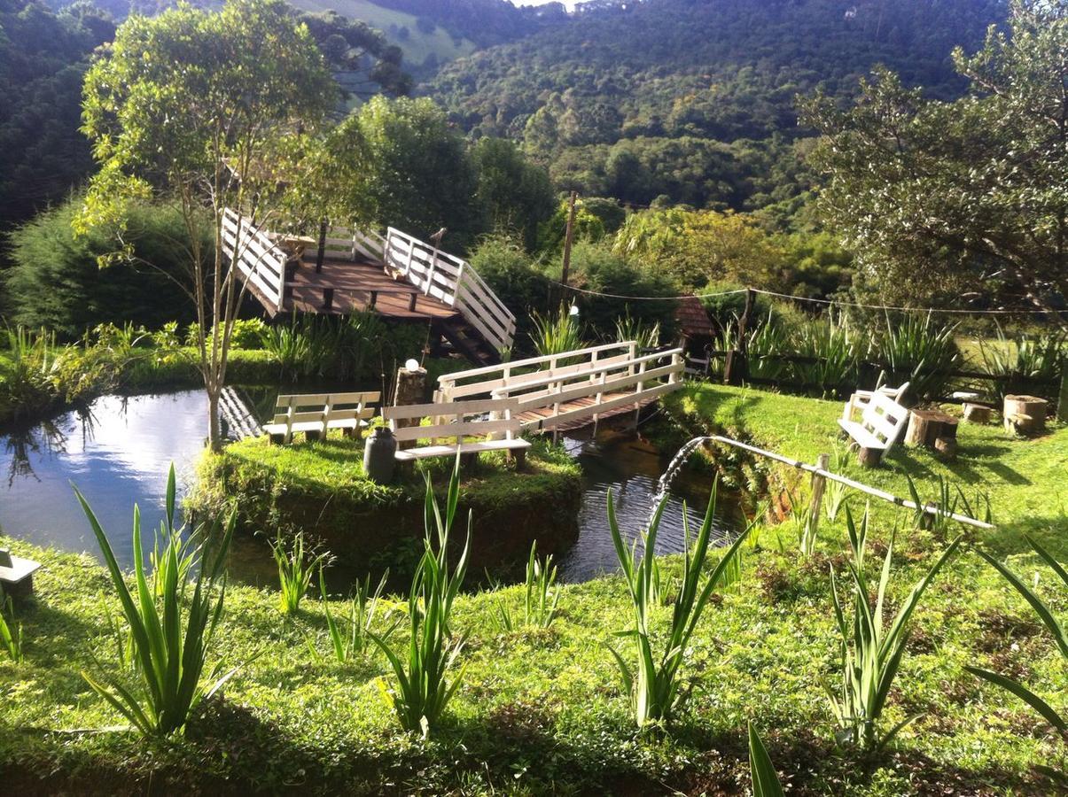 Chales Fazenda Cantinho Do Selado Monte Verde  Exterior foto